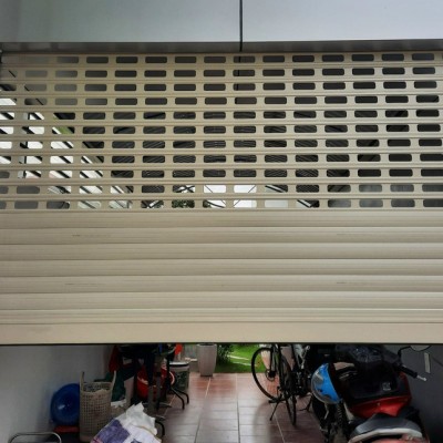 Lắp cửa cuốn khe thoáng – Giải pháp tối ưu cho an toàn, thẩm mỹ và thông gió